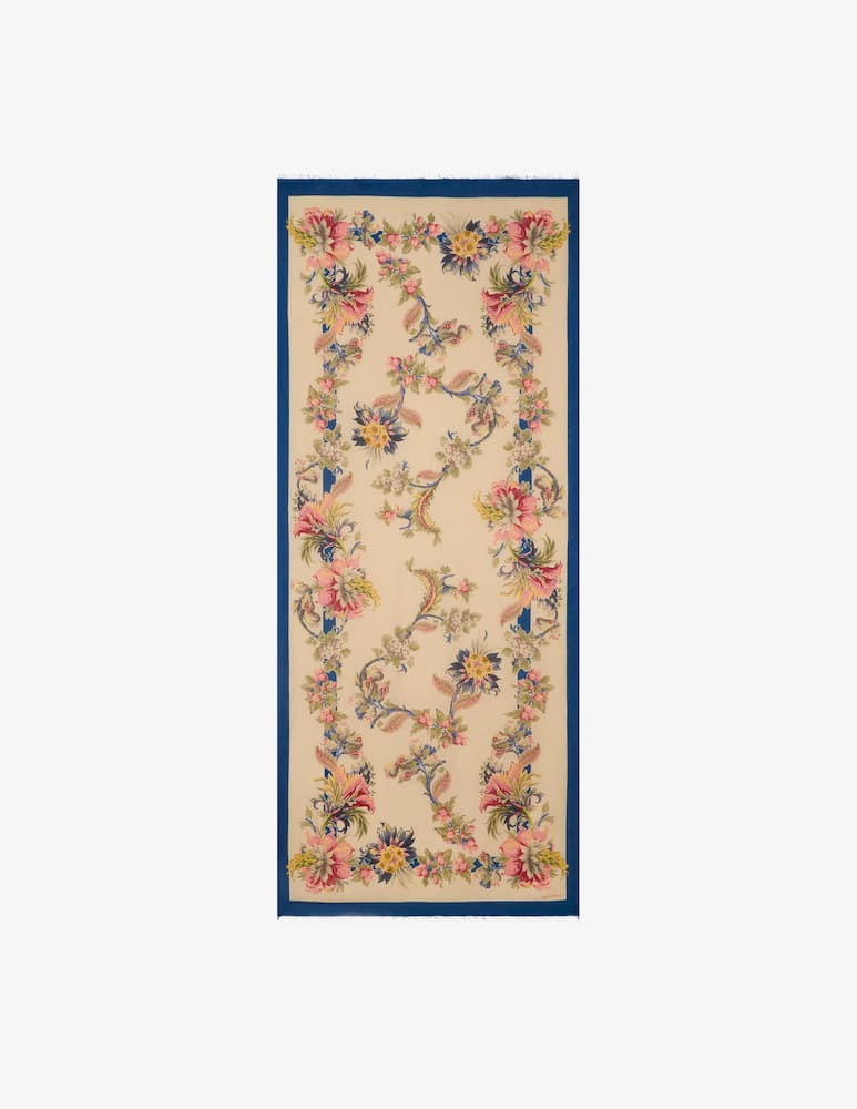 rinascente ETRO Sciarpa jacquard in modal e cashmere con motivo floreale