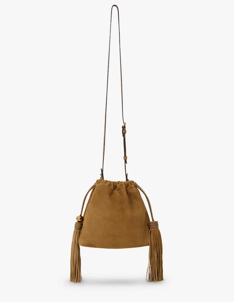 ETRO Mini suede kalispera bag with patch and tassels - picture 3 ETRO Mini suede kalispera bag with patch and tassels - picture 3