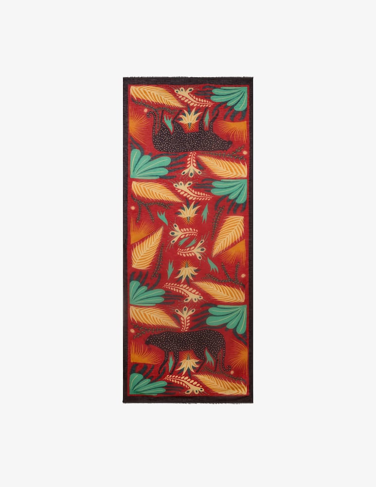 rinascente ETRO Sciarpa in misto modal con stampa piazzata etro x tabby booth