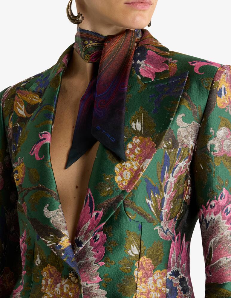 rinascente ETRO Paisleyna in twill di seta con motivo dégradé