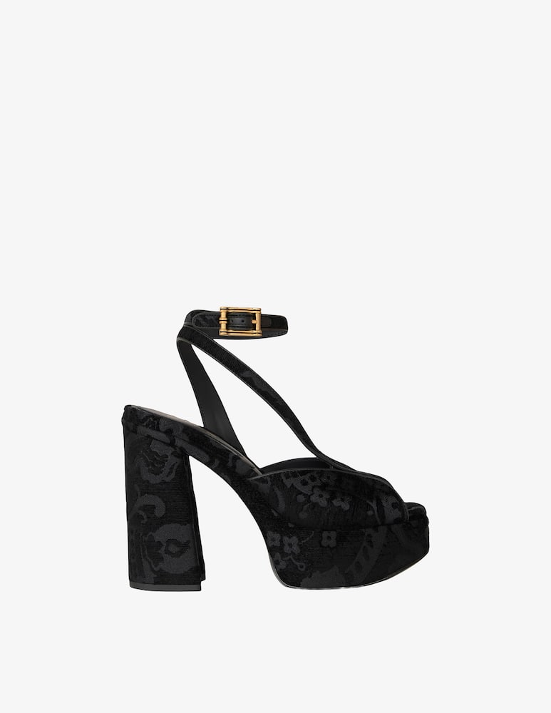 rinascente ETRO Sandali platform paisley jacquard