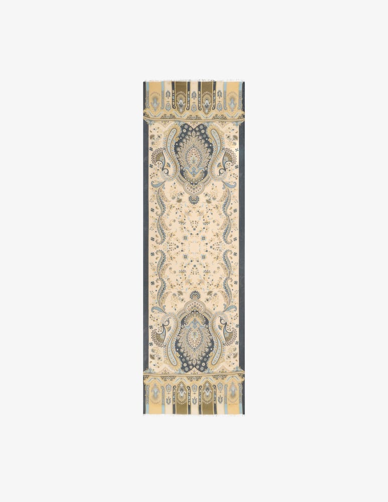 rinascente ETRO Sciarpa in modal e cashmere con motivo paisley