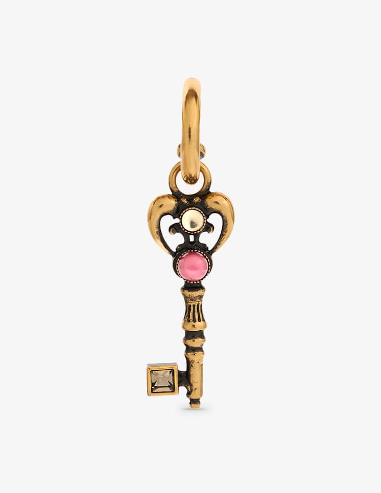 rinascente ETRO Drop earrings with key and stones