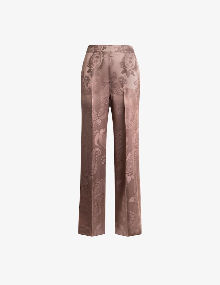 rinascente ETRO Pantaloni jacquard con motivo paisley floreale