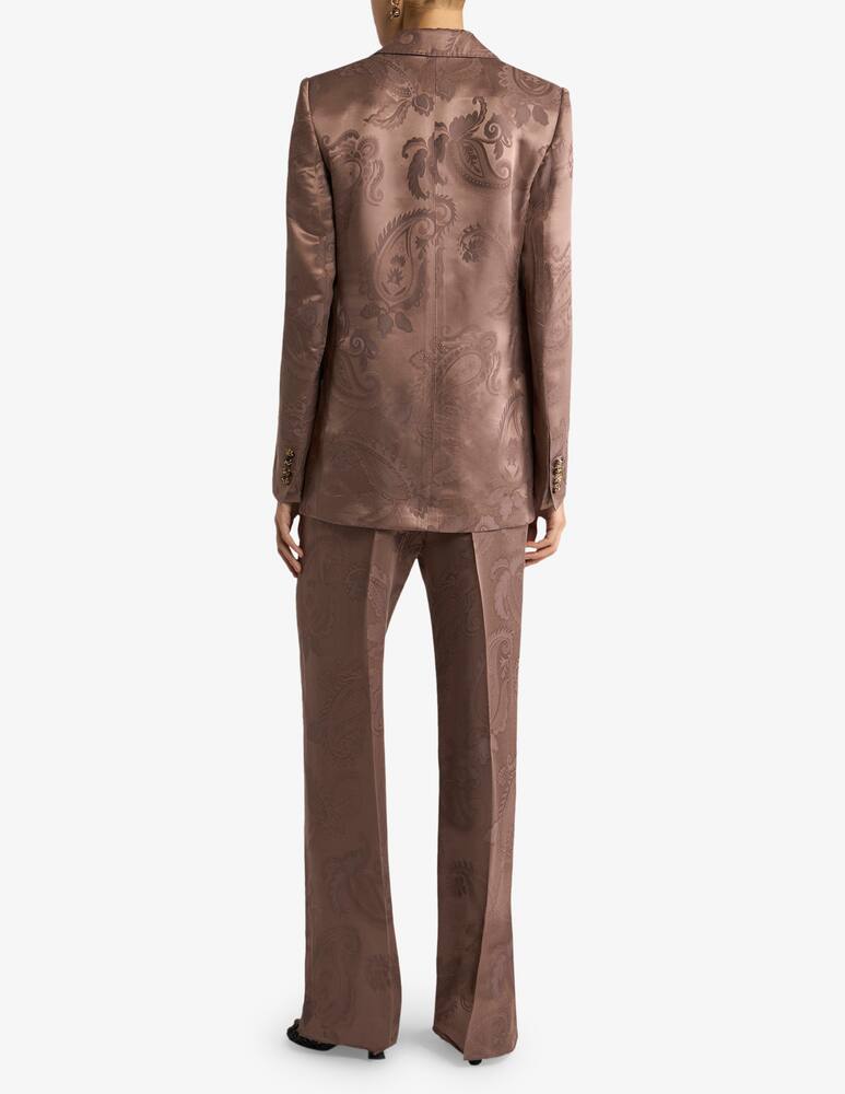 rinascente ETRO Giacca monopetto jacquard con motivo paisley floreale