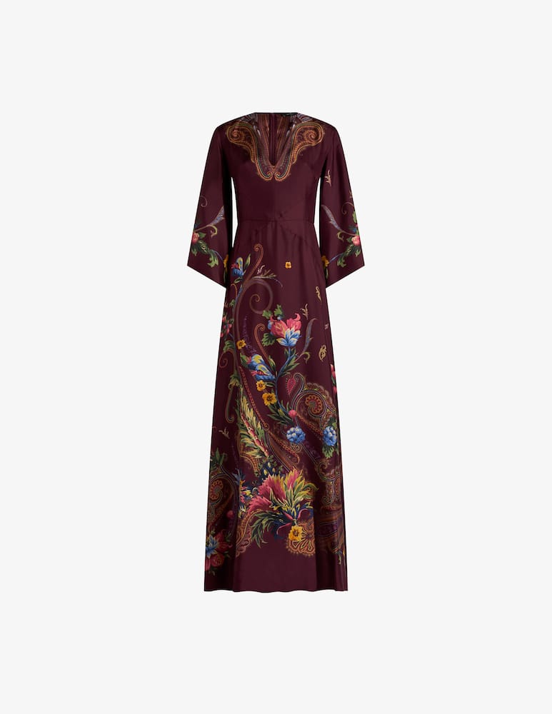 rinascente ETRO Floral paisley maxi dress