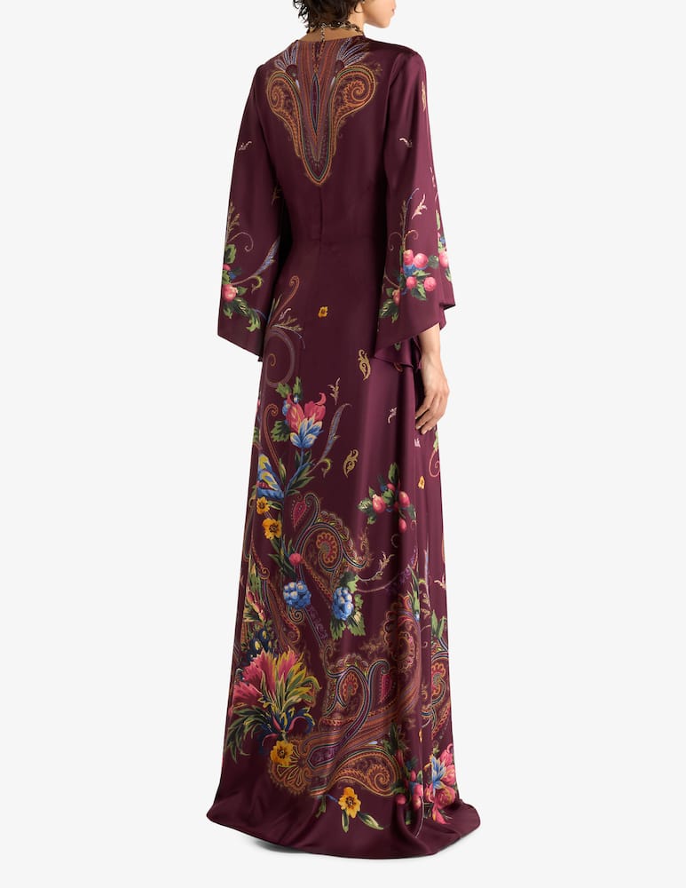 rinascente ETRO Abito lungo floreale paisley