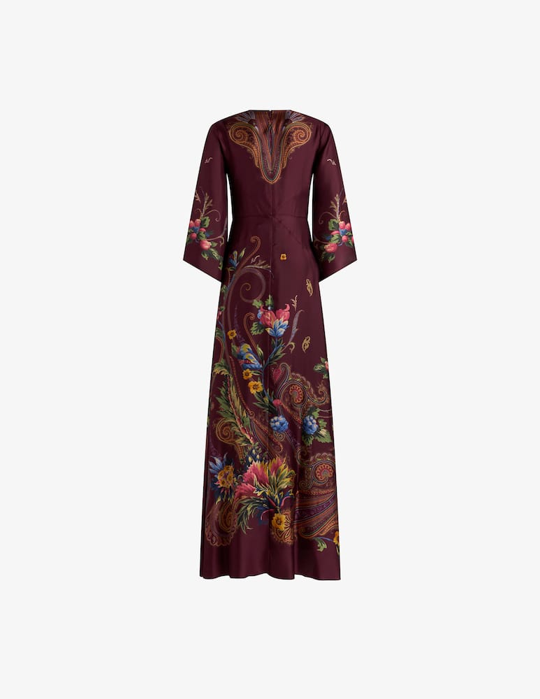 rinascente ETRO Abito lungo floreale paisley