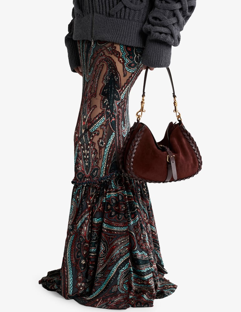 ETRO Pony medium suede bag - picture 2 ETRO Pony medium suede bag - picture 2