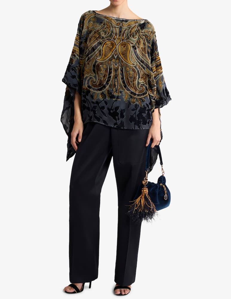 rinascente ETRO Patterned poncho