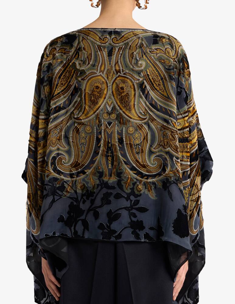 rinascente ETRO Patterned poncho
