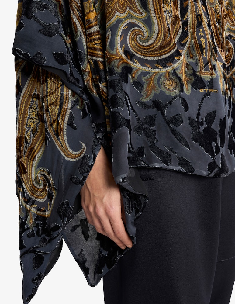 rinascente ETRO Patterned poncho