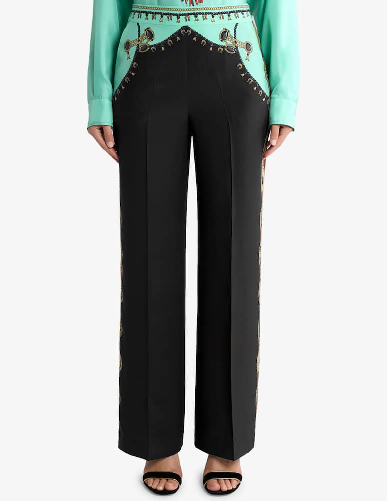 ETRO Straight leg printed trousers - picture 1 ETRO Straight leg printed trousers - picture 1
