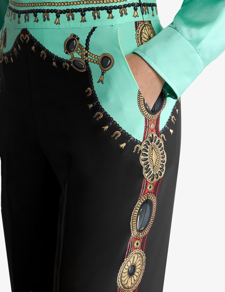 ETRO Straight leg printed trousers - picture 4 ETRO Straight leg printed trousers - picture 4