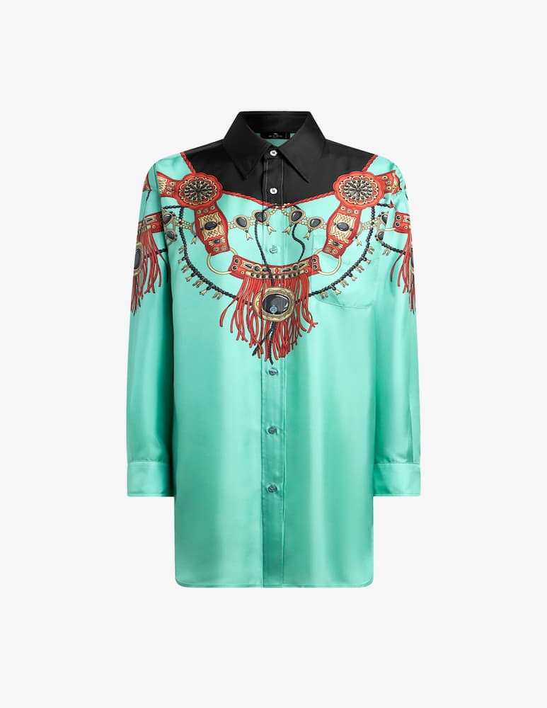ETRO Printed long-sleeve shirt - picture 5 ETRO Printed long-sleeve shirt - picture 5