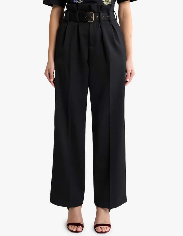 ETRO Pleated belted trousers - picture 1 ETRO Pleated belted trousers - picture 1