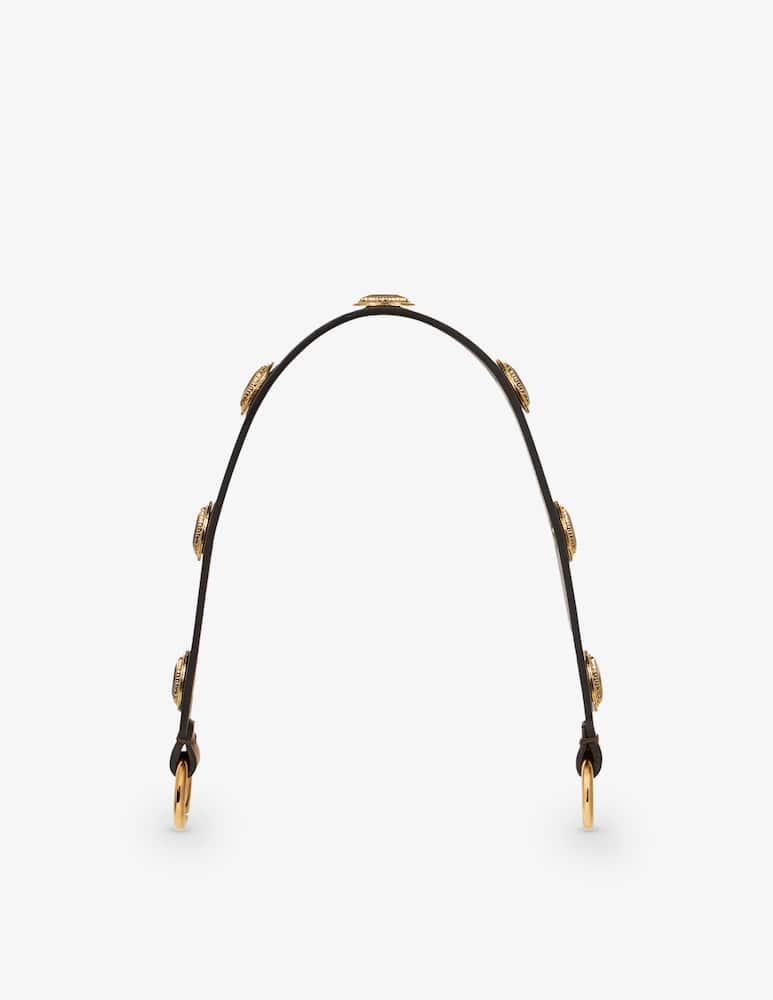 ETRO Leather handle with oval studs - picture 1 ETRO Leather handle with oval studs - picture 1