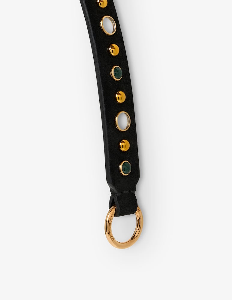 ETRO Suede handle with mixed studs - picture 3