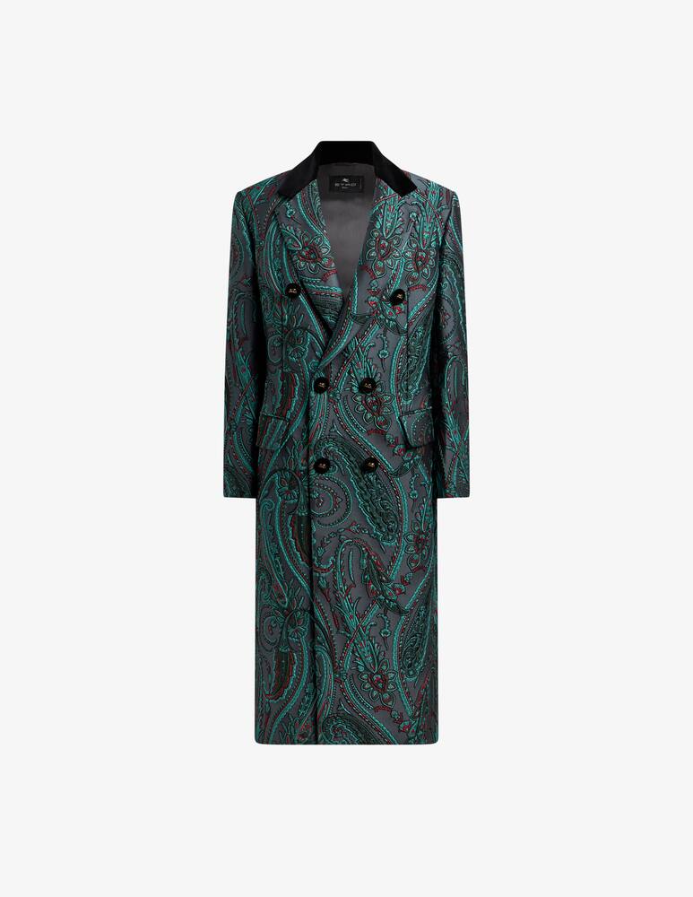rinascente ETRO Cappotto doppiopetto jacquard paisley