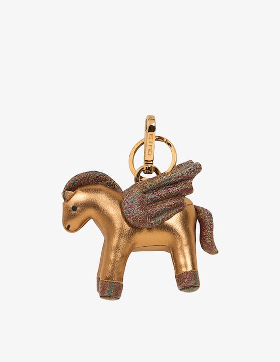 ETRO - Charm Pegaso in pelle laminata - €450,00