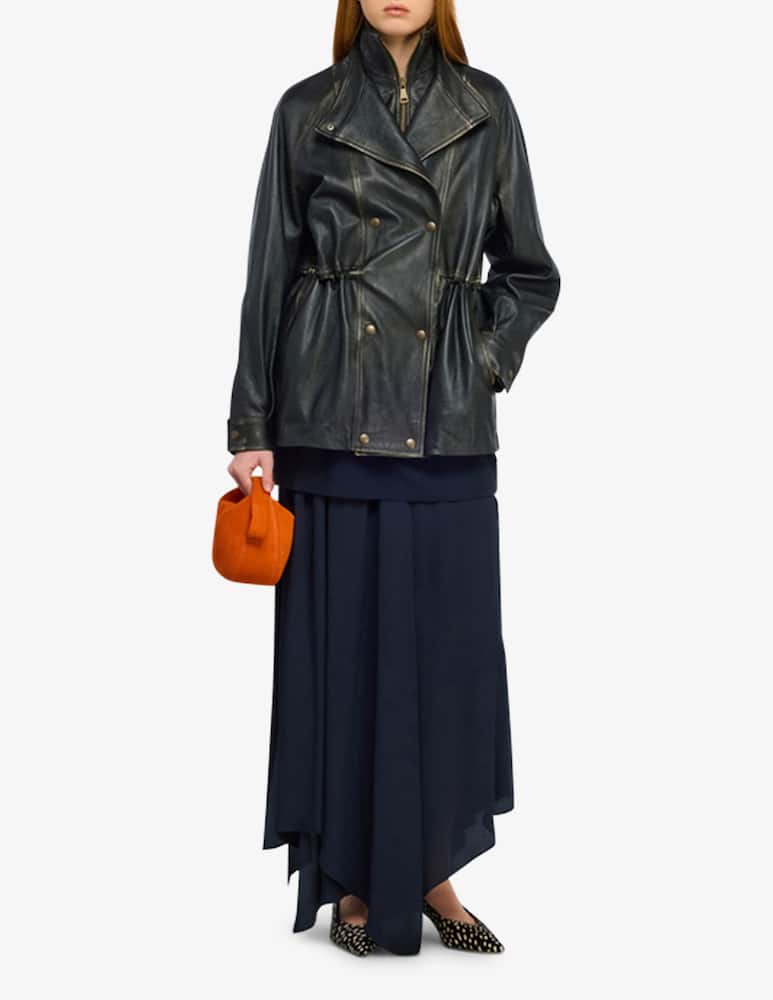 Semicouture Alanis faux leather jacket - picture 2 Semicouture Alanis faux leather jacket - picture 2