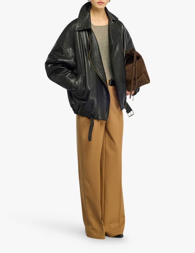 Semicouture Faux leather jacket Elle - picture 2 Semicouture Faux leather jacket Elle - picture 2