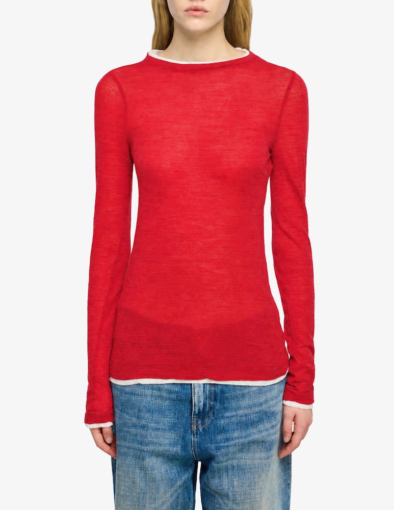 Semicouture Maglia a maniche lunghe Ellie - immagine 1 Semicouture Maglia a maniche lunghe Ellie - immagine 1