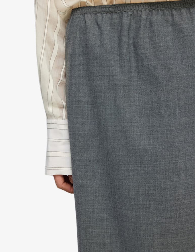 Semicouture Becka lace-trim midi skirt - picture 4 Semicouture Becka lace-trim midi skirt - picture 4
