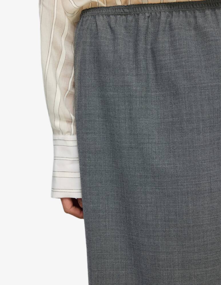 rinascente Semicouture Gonna midi con pizzo Becka