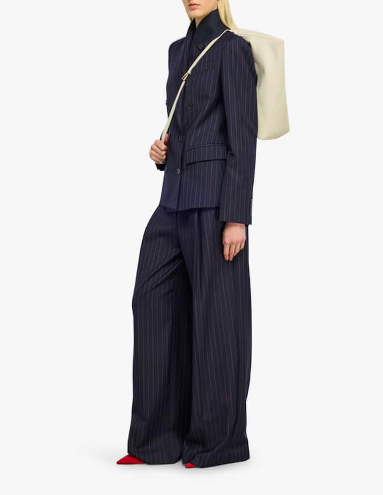 Semicouture Pantalone gessato July - immagine 2 Semicouture Pantalone gessato July - immagine 2