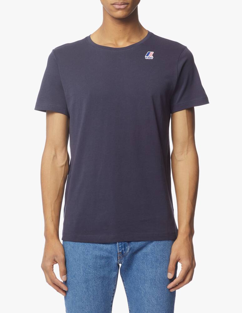 K-Way T-shirt edouard - blu - immagine 1 K-Way T-shirt edouard - blu - immagine 1