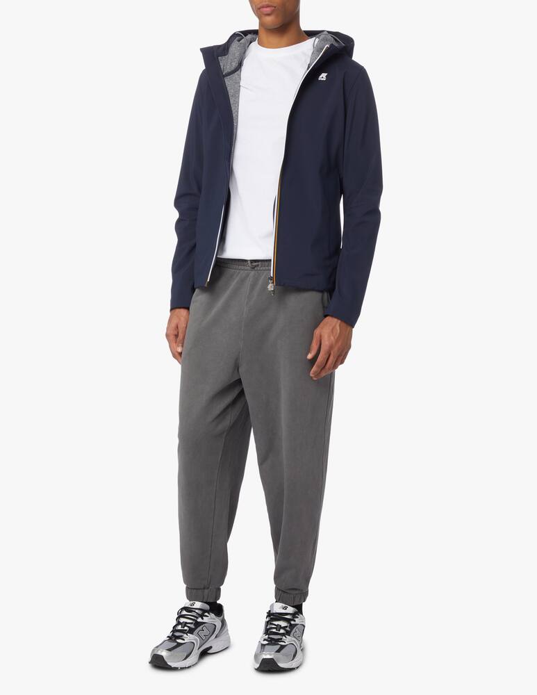 rinascente K-Way Giacca con cappuccio bonded jersey - blu