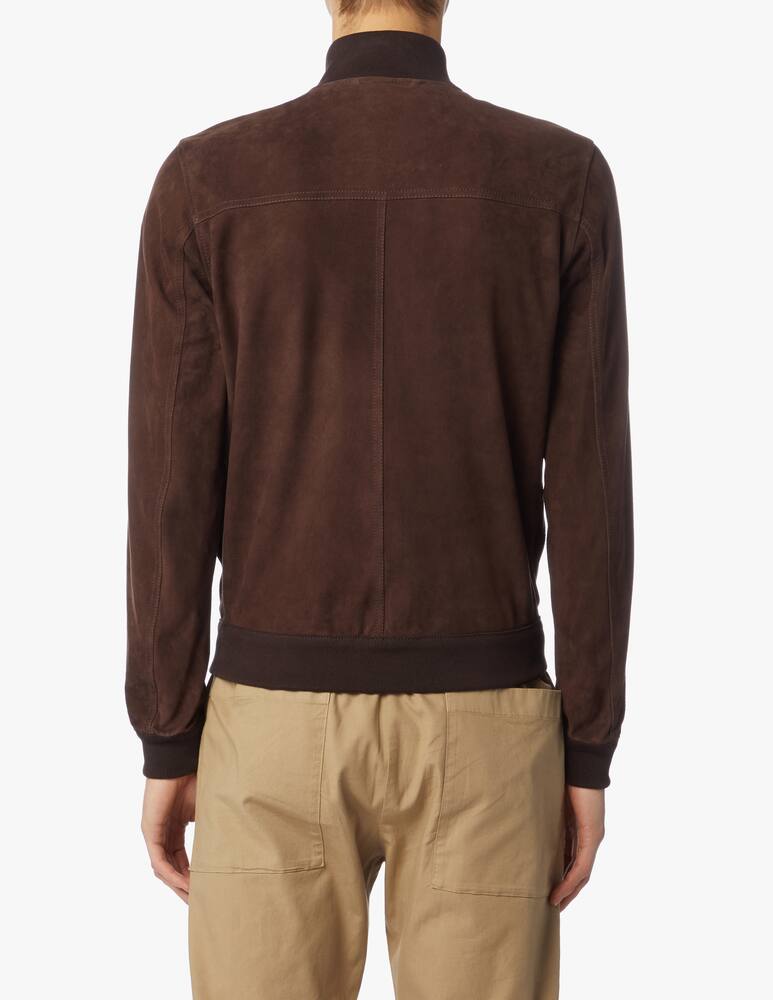 rinascente Valstar Suede unlined jacket - brown