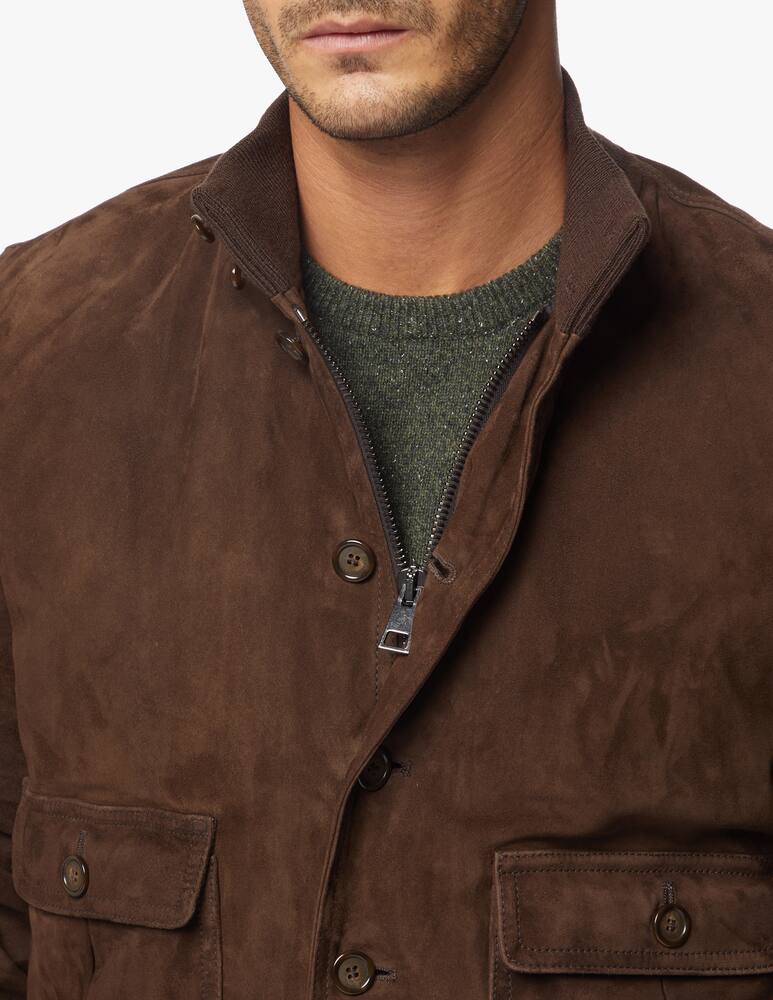 rinascente Valstar Leather valstarino down jacket