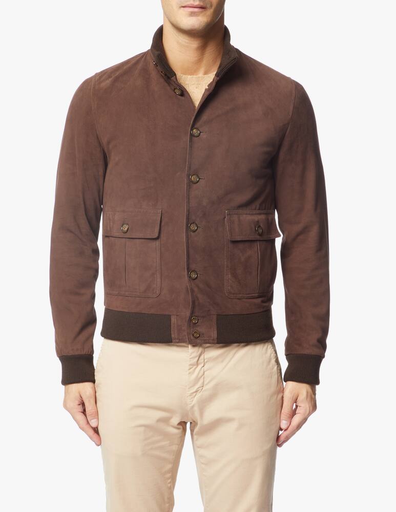 rinascente Valstar Giacca di pelle valstarino suede foderato