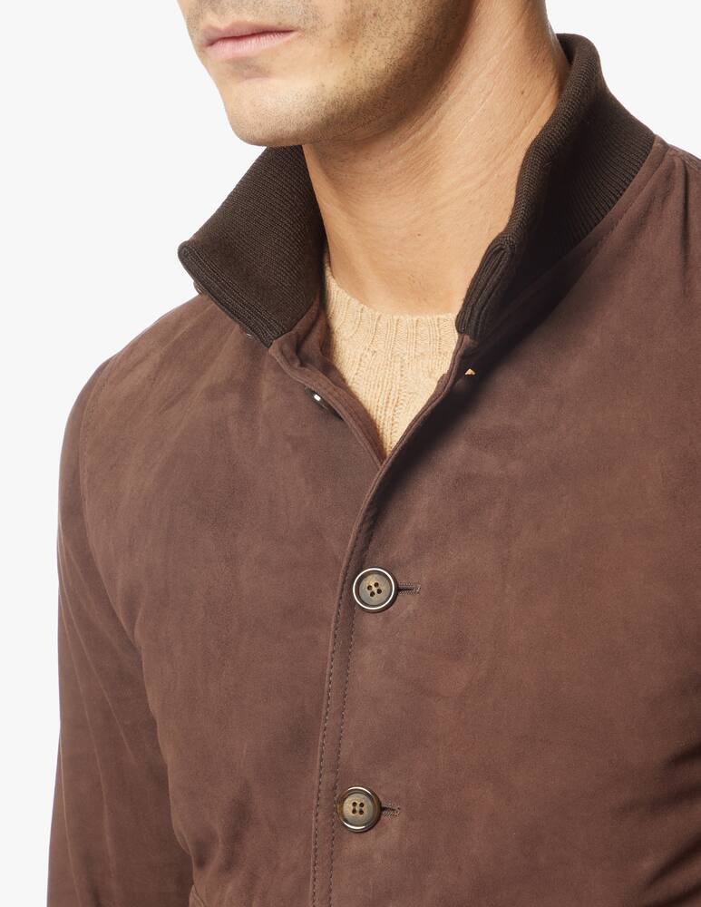 rinascente Valstar Giacca di pelle valstarino suede foderato