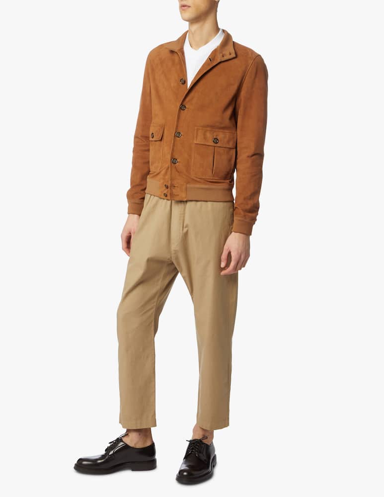 rinascente Valstar Valstarino unlined suede jacket