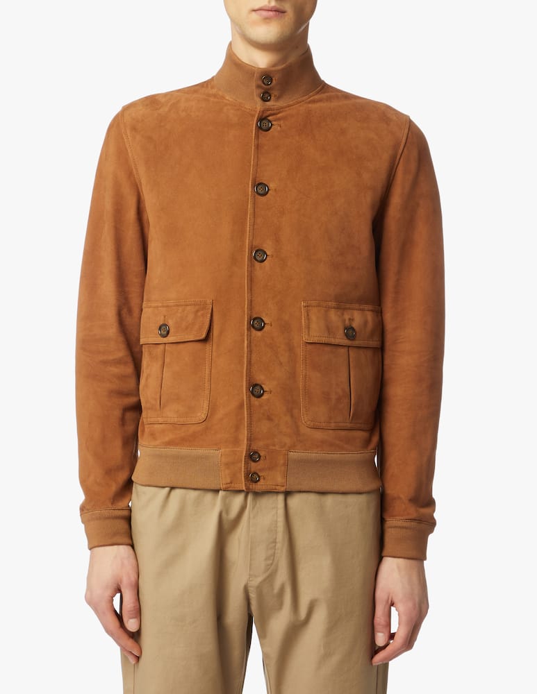 rinascente Valstar Valstarino unlined suede jacket