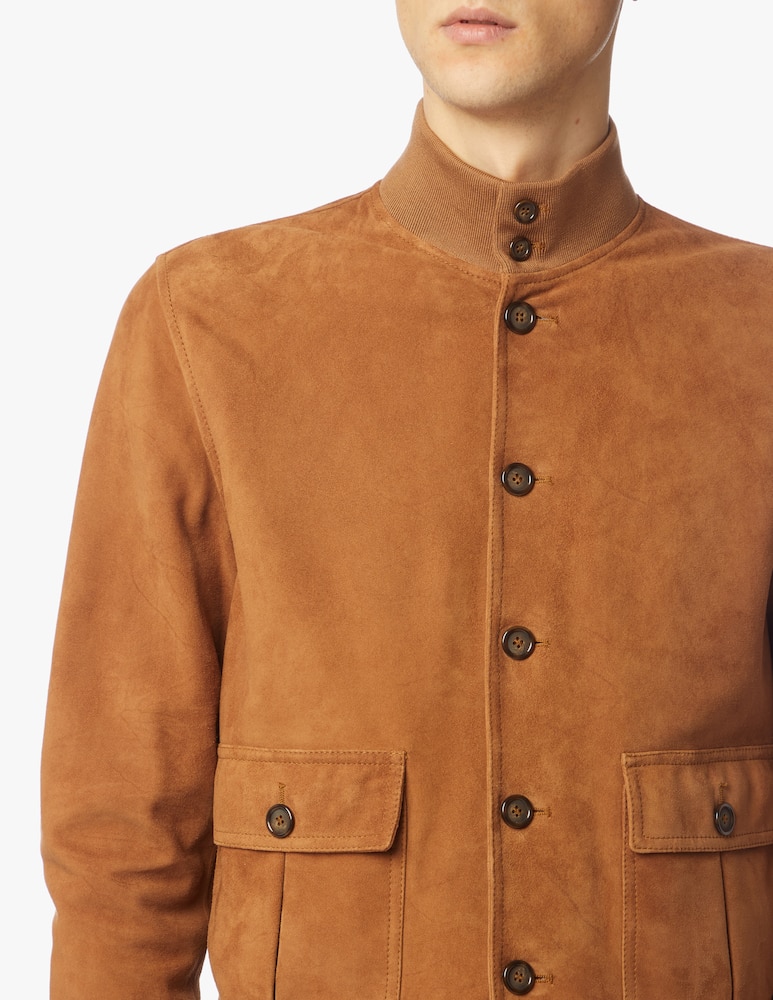 rinascente Valstar Valstarino unlined suede jacket