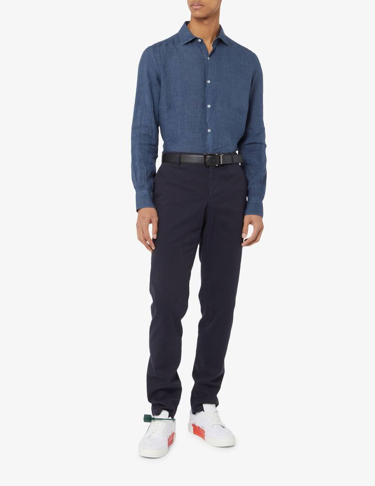 rinascente Brooksfield Linen long sleeve shirt 