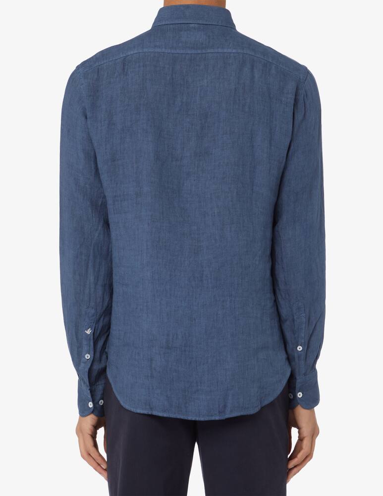 rinascente Brooksfield Linen long sleeve shirt 