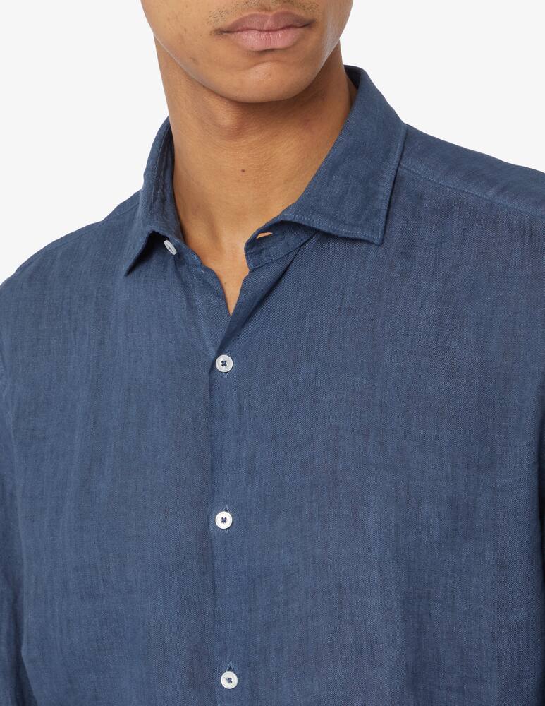 rinascente Brooksfield Linen long sleeve shirt 