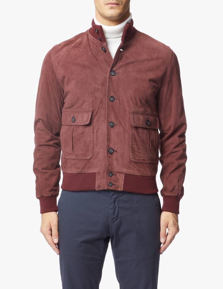 rinascente Valstar Suede valstarino leather jacket