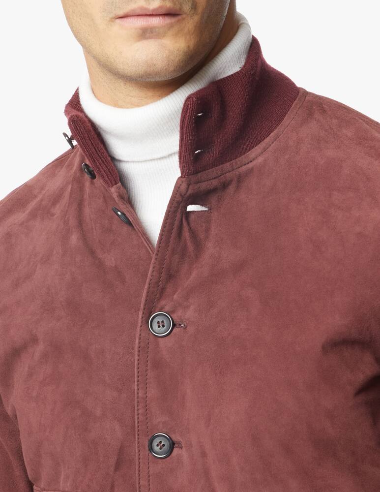 rinascente Valstar Suede valstarino leather jacket