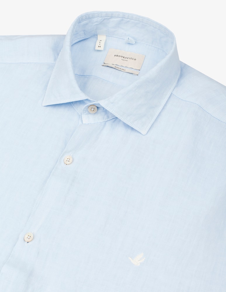 rinascente Brooksfield Linen long sleeve shirt