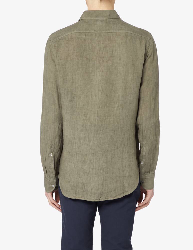 rinascente Brooksfield Linen long sleeve shirt 