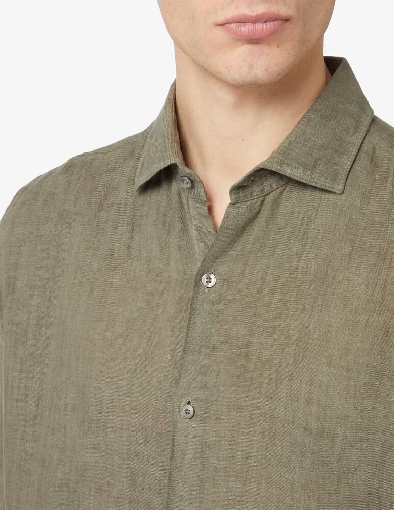 rinascente Brooksfield Linen long sleeve shirt 