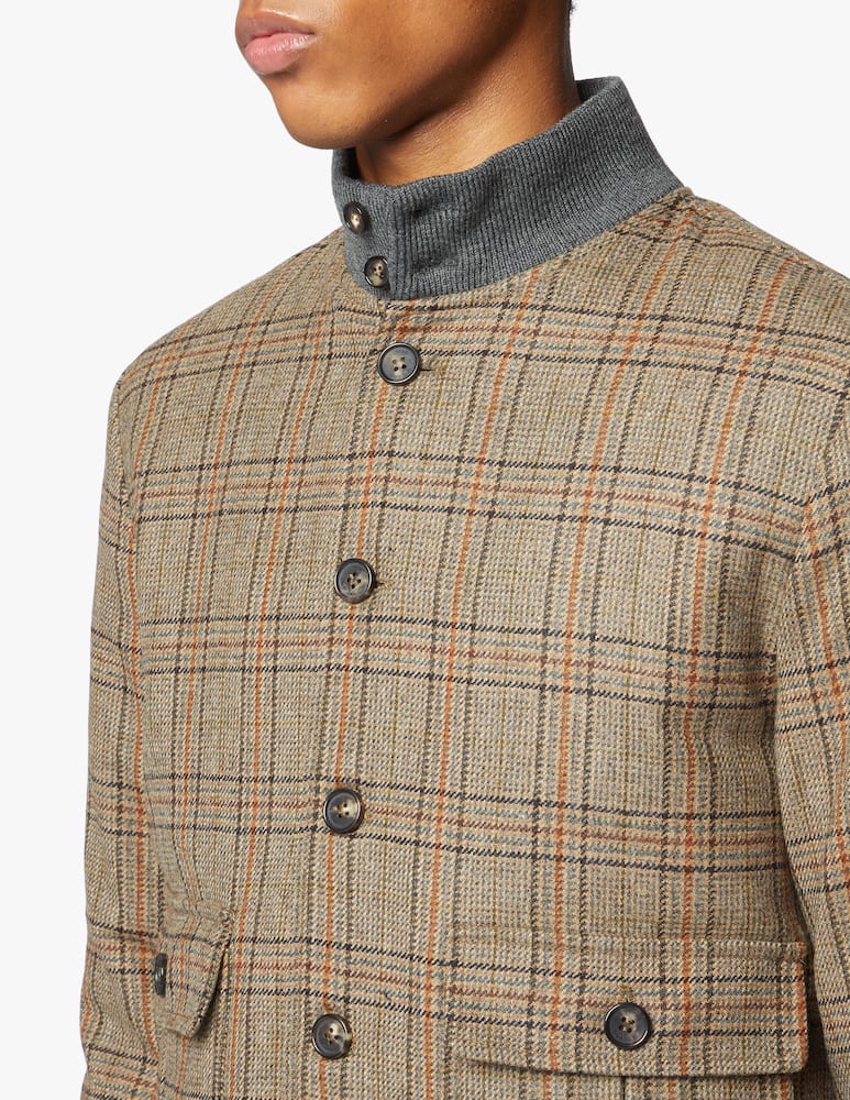 rinascente Valstar Giacca in lana valstarino check