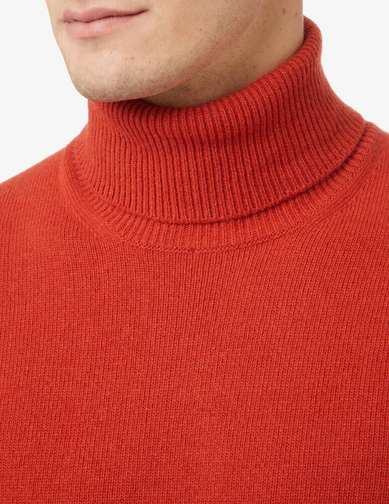 rinascente Brooksfield Maglia dolcevita misto cashmere - ruggine