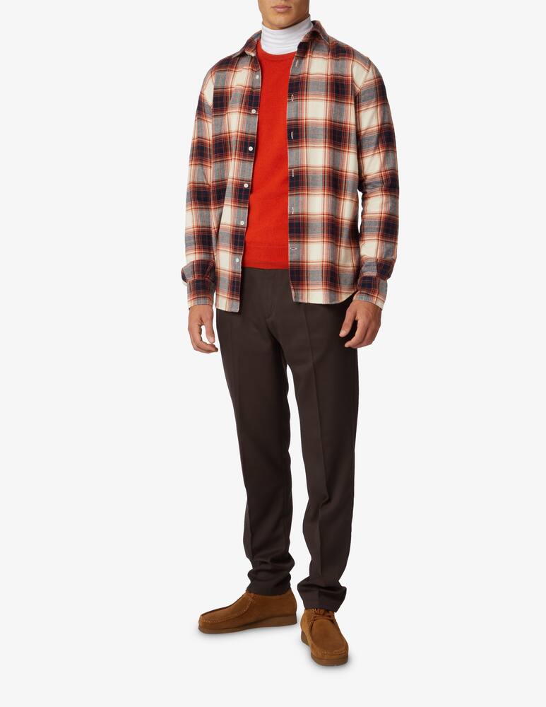 rinascente Brooksfield Camicia a quadri in flanella - Multicolor